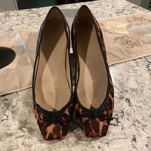 Jessica Simpson Leve animal print ballet flats
